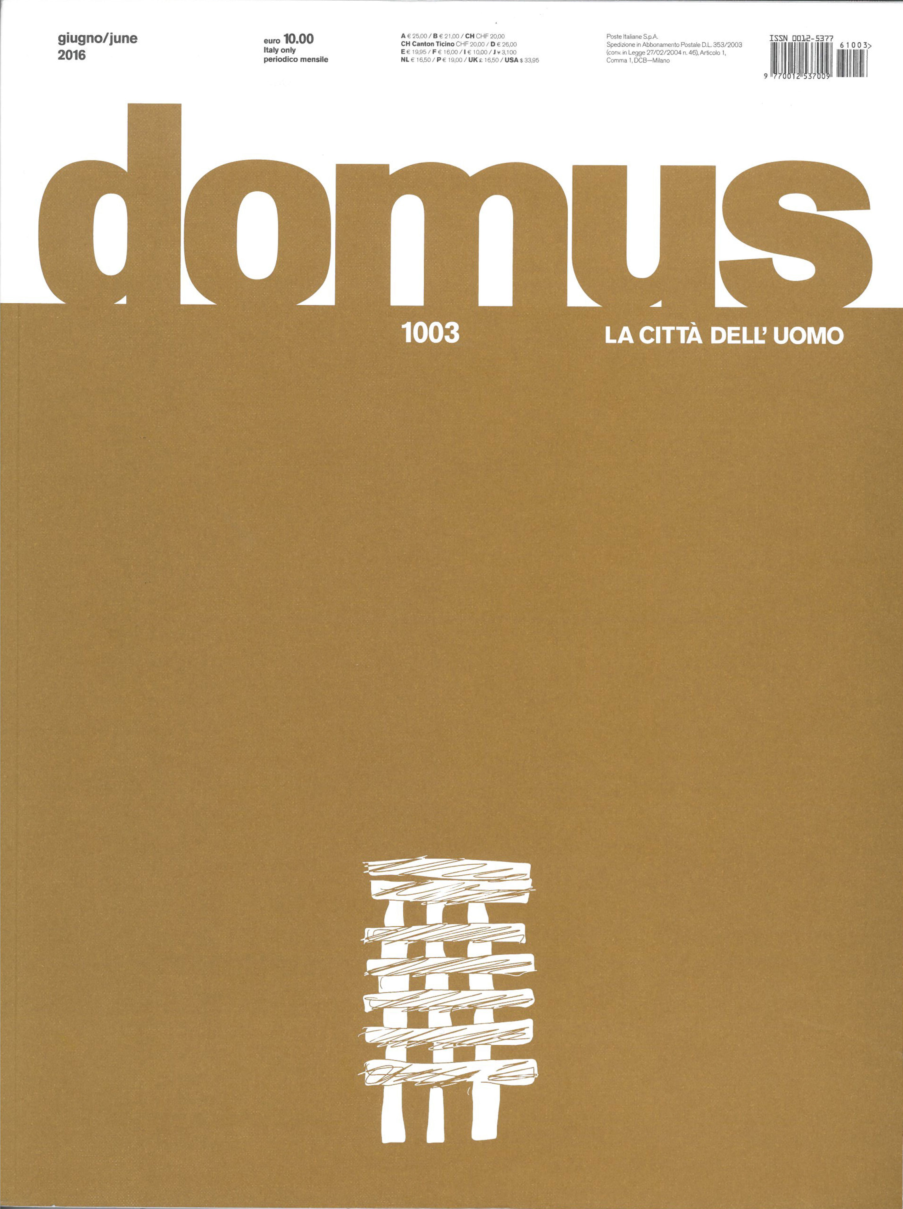 copertina Domus
